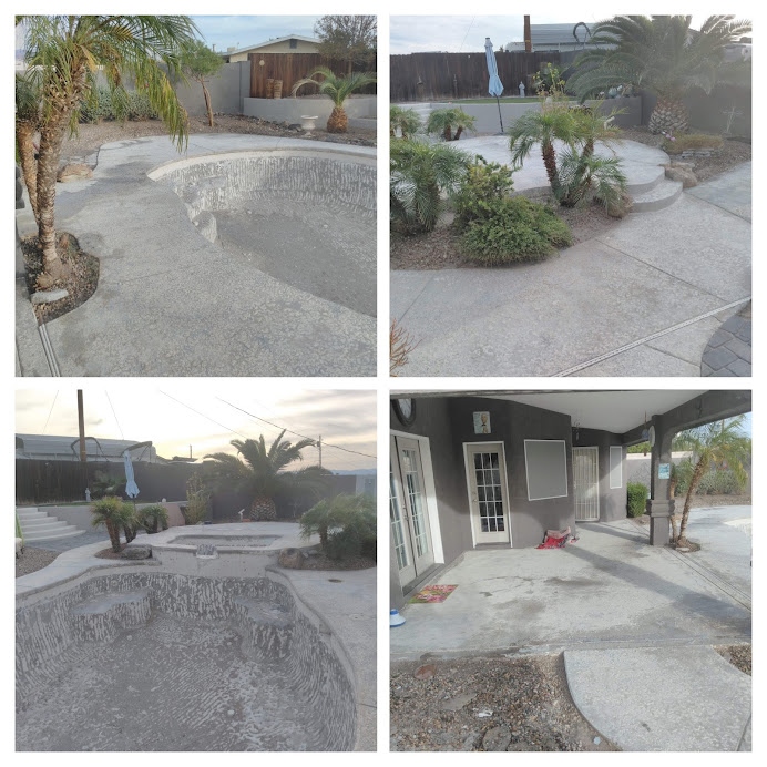 Pool area restoration