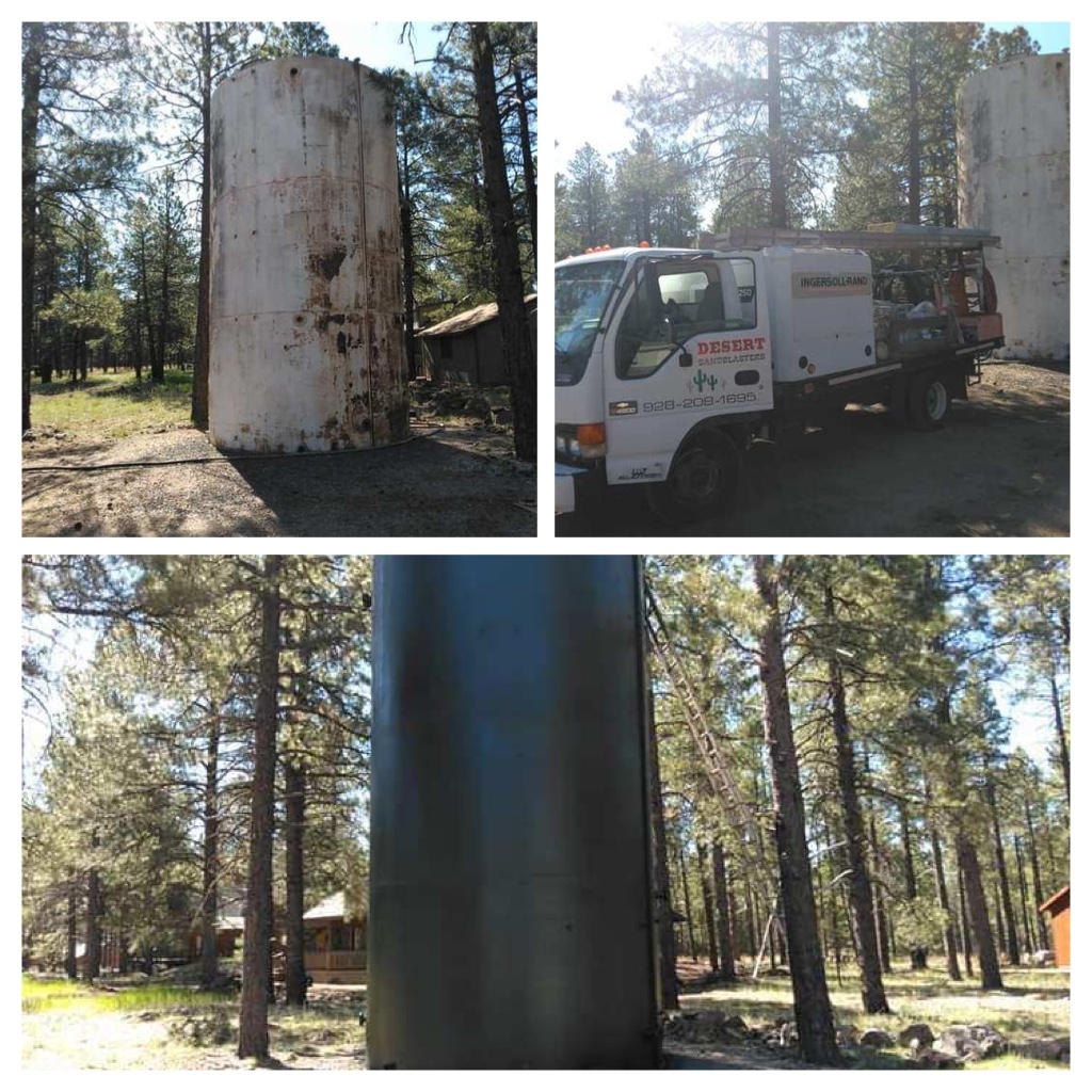 Water tank restoration