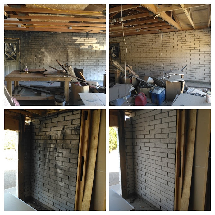 Fire damage restoration