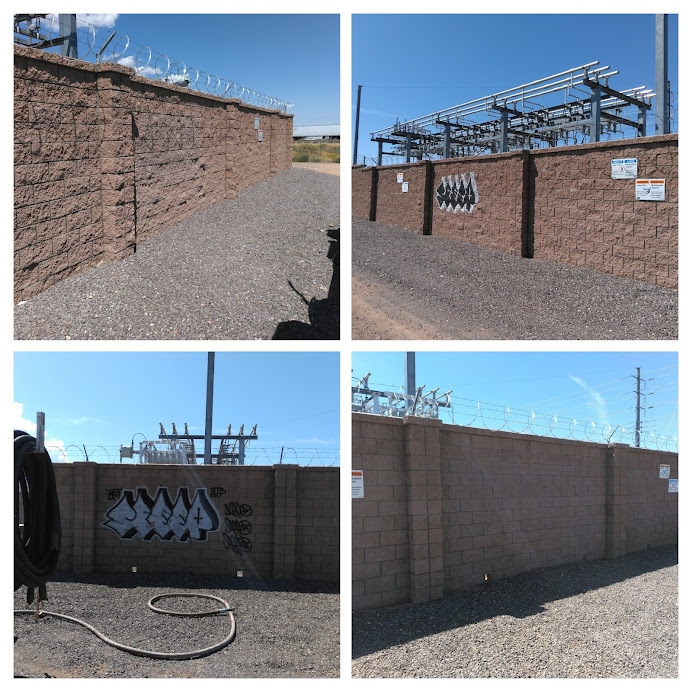 Graffiti removal project
