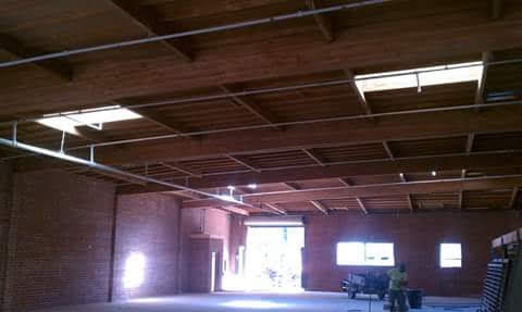 Interior beams and floors